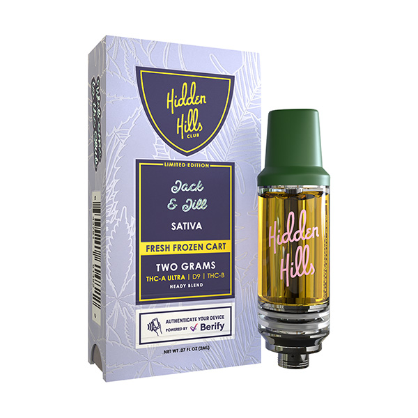 Hidden Hills Fresh Frozen Cartridge 2g Jack-Jill