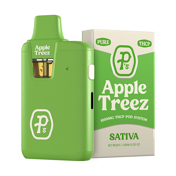 Pushin P's Pure THC-P Pod System 1g apple-treez