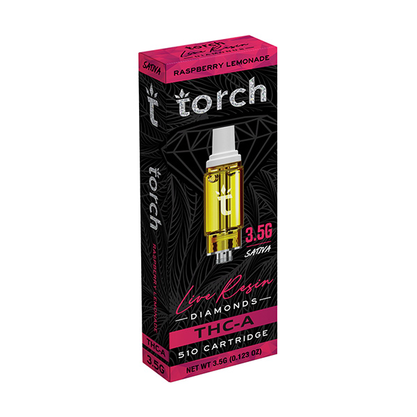 Torch THC-A Cartridge 3.5g raspberry-lemonade