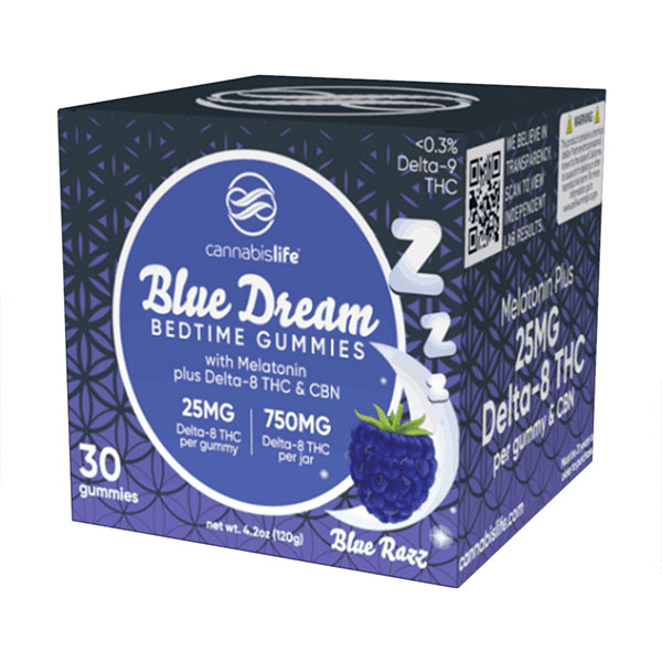 Cannabis Life Blue Dream Bedtime Gummies