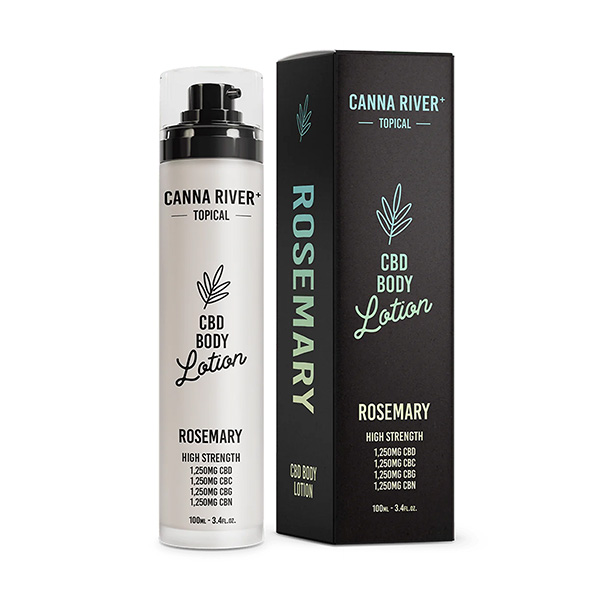 Canna River CBD Body Lotion 100ml rosemary