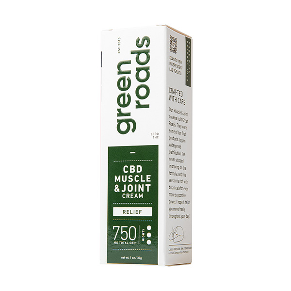 Green Roads CBD Muscle Joint Relief Cream | 750mg