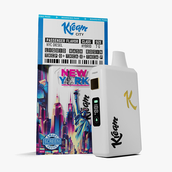 Kream City Liquid Hash Rosin Disposable 7g new york nyc diesel