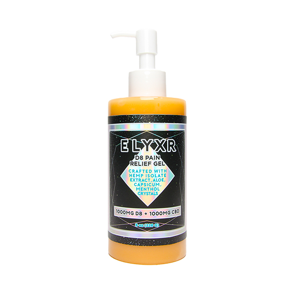 Elyxr D8 Pain Relief Gel 8oz