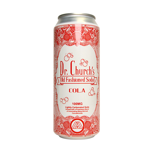 Dr Churchs Old Fashioned Soda 100mg Cola