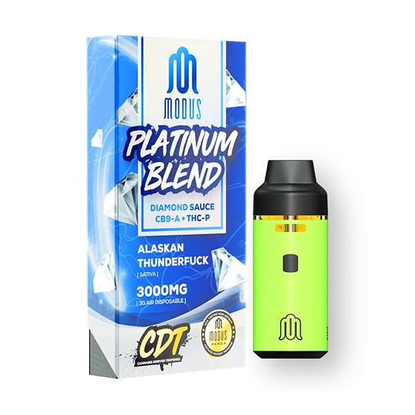 Modus Platinum Blend Disposable 3g Alaskan Thunderfuck