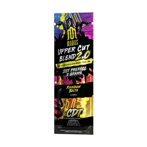 modus upper cut blend pre-roll rainbow-belts