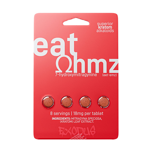 Eat Ohmz Kratom Capsules 4 Count