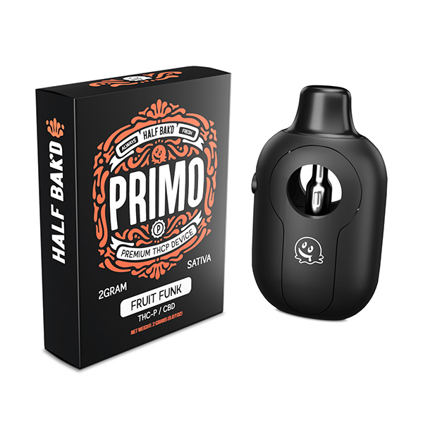 Half Bak’d Primo Collection THCP Disposable 2g FRUIT FUNK
