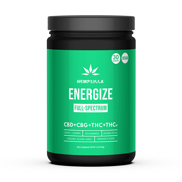 hempzilla vibes 30ct gummies Energize