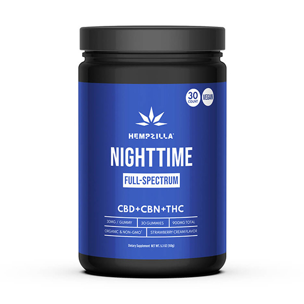 Full Spectrum Nighttime Vegan Gummies 30ct