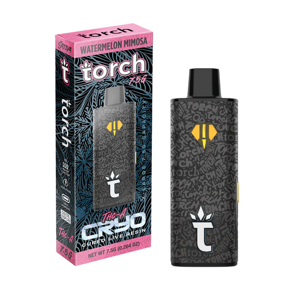 torch cyro thca disposable 7.5 gram watermelon mimosa