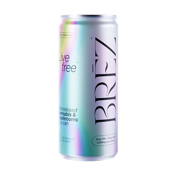 Brez THC Lion's Mane Drink 12oz