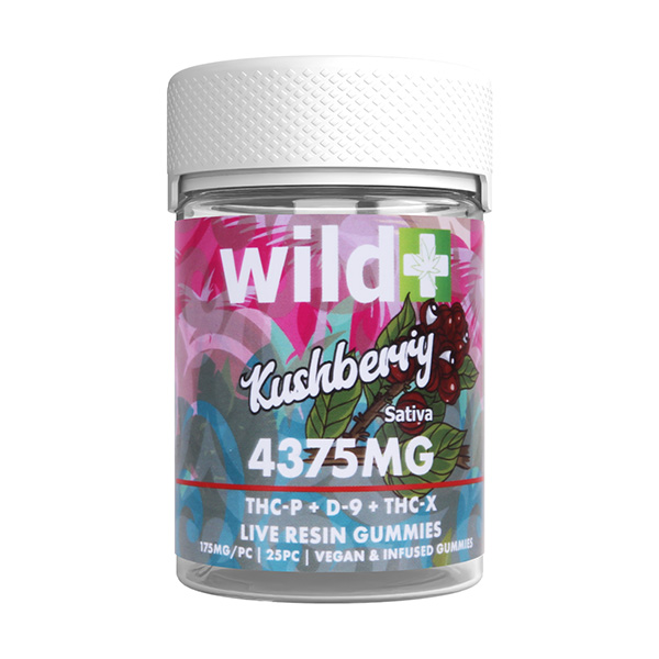 Wild THC-P + D9 + THC-X Gummies | (25ct) 4375mg | CBD Savage