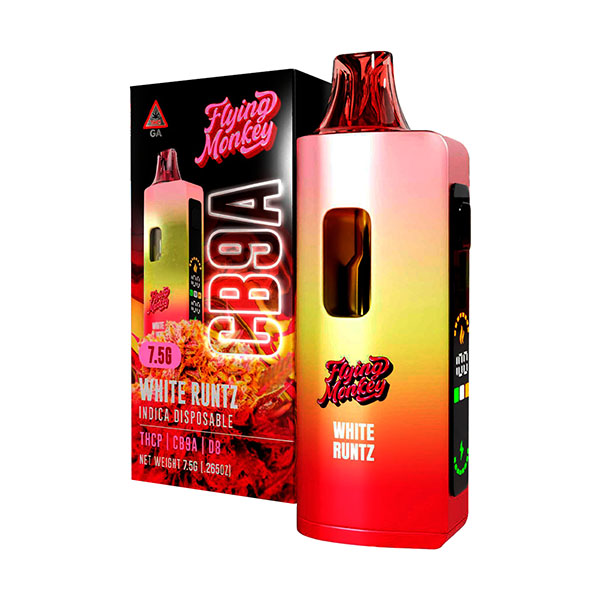 Flying-Monkey-Purest-CB9A-Blend-Disposable-7.5g-White-Runtz
