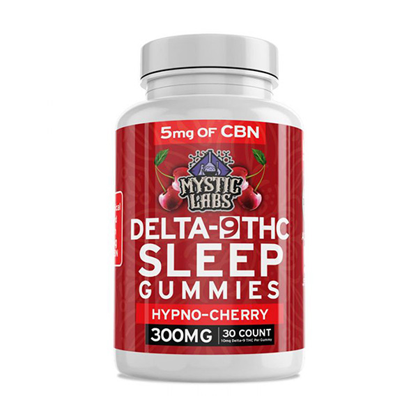 Mystic-Labs-D9-Sleep-Gummies-(30ct)-300mg-Hypno-Cherry