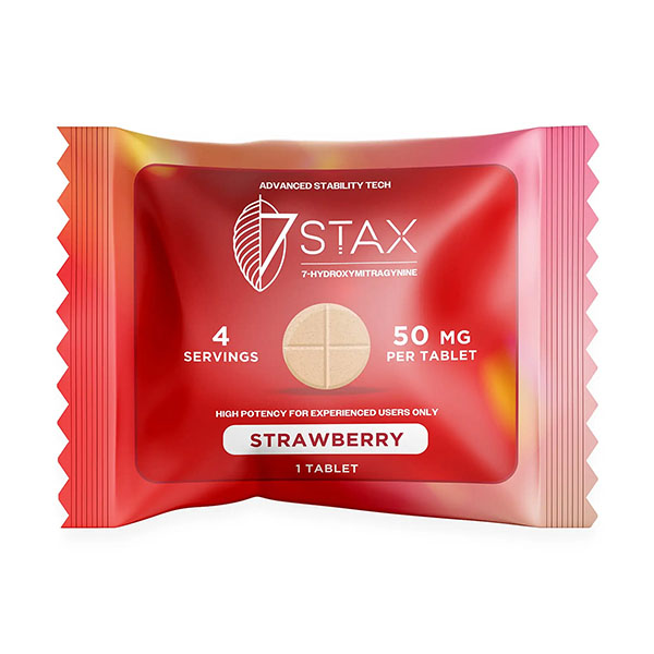 7Stax-7-Hydroxymitragynine-Tablet-(1ct)-50mg-Strawberry