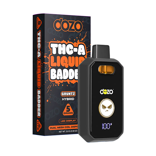 Dozo-THC-A-Liquid-Badder-Disposable-5g-Gruntz