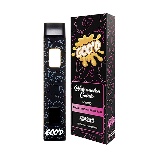 Goo’d-Extracts-THC-A-Blend-Disposable-2g-Watermelon-Gelato