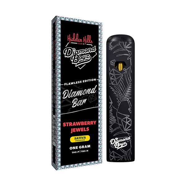 Hidden-Hills-Flawless-Edition-Diamond-Bar-Vape-1g-Strawberry-Jewels