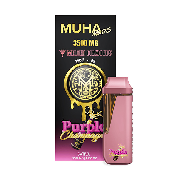Muha-Meds-Melted-Diamonds-Disposable-3.5g-Purple-Champagne