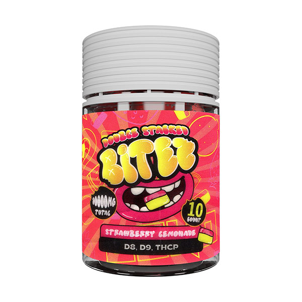 Ocho-Extracts-x-Trip Drip-x-Sugar-Double-Stacked-Bitez-(10ct)-10000mg-Strawberry-Lemonade