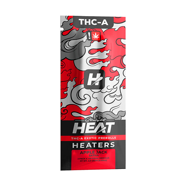 Straight-Heat-Heaters-THC-A-Exotic-Pre-Rolls-(2ct)-3g-Apple-Jack