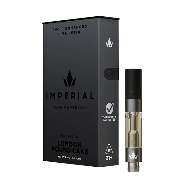 Imperial-THCP-510-Cartridge-1g-London-Pound-Cake