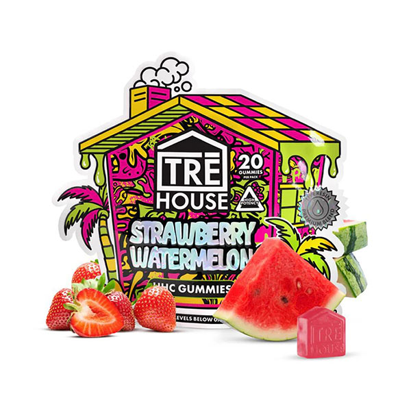 TRĒ-House-HHC-Gummies-500mg-Strawberry-Watermelon