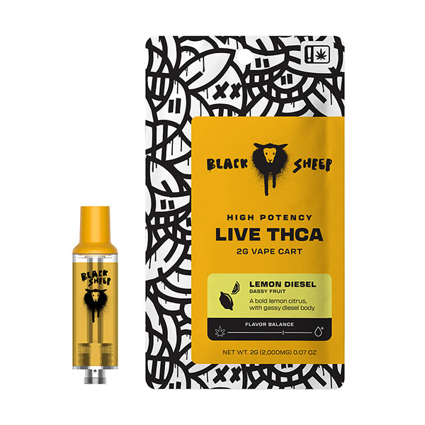 Black-Sheep-Live-THCA-Blend-Cartridge-2g-Lemon-Diesel