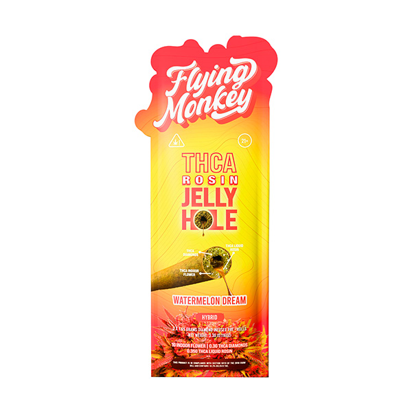 flying-monkey-thca-jelly-hole-pre-rolls-2ct-watermelon-dream