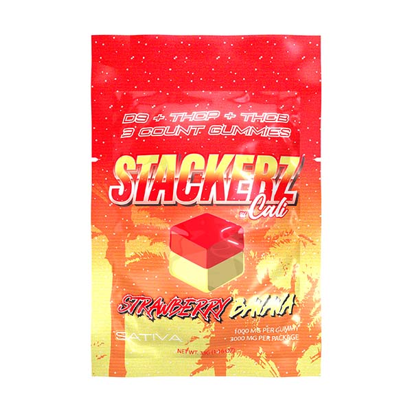 Cali-Extrax-Stackerz-Gummies-(3ct)-3000mg-Strawberry-Banana