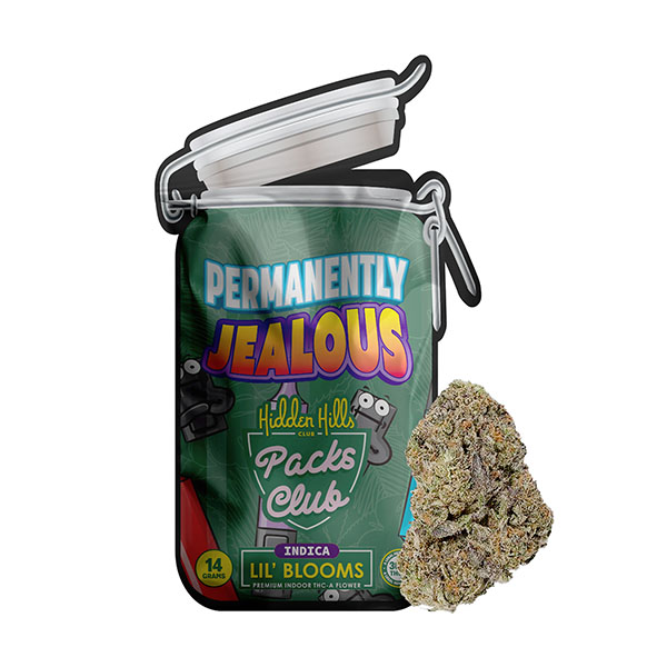 Hidden-Hills-Lil’-Blooms-THC-A-Flower-14g-Permanently-Jealous